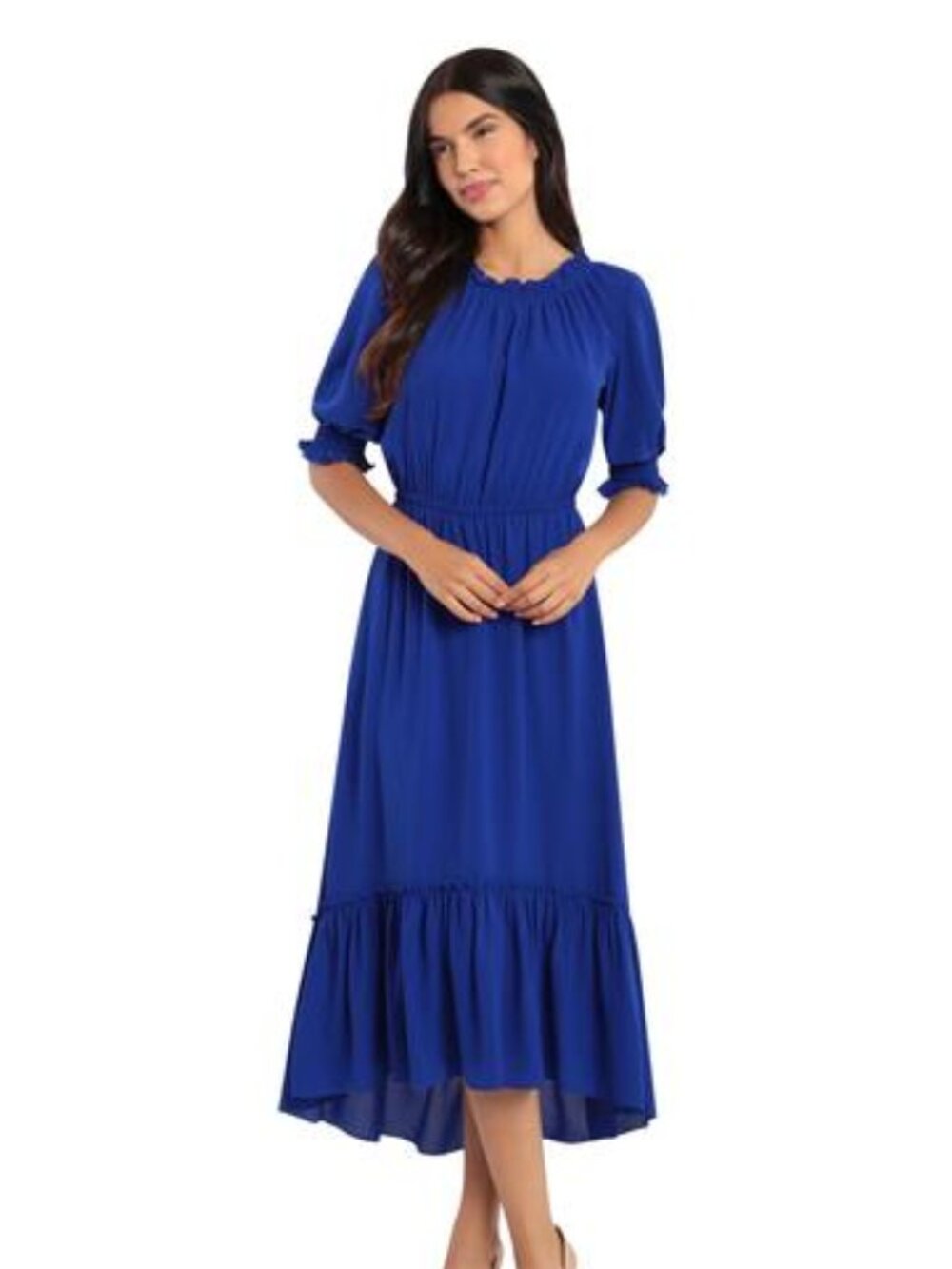 Donna Morgan Roopa Ruffle Dress